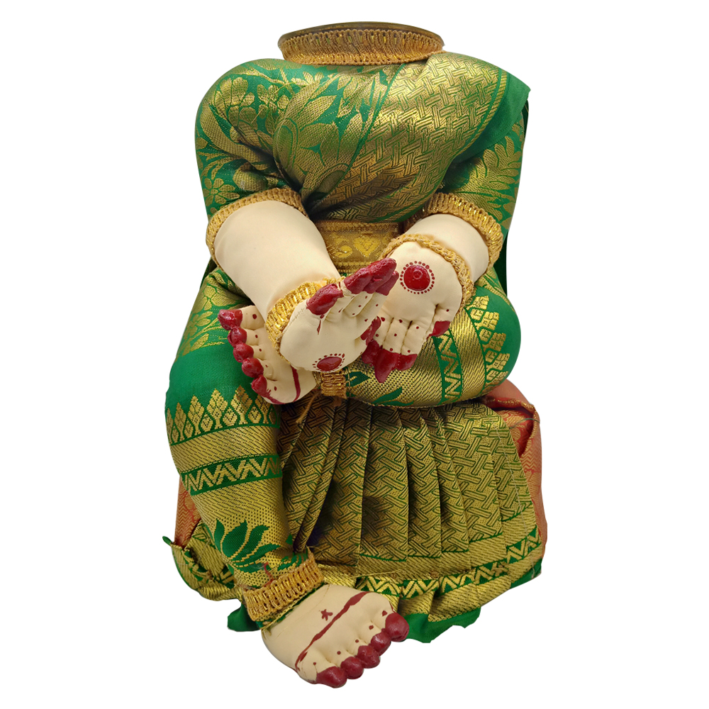 Ammavari Idol (Green Colour) (10 inchs)